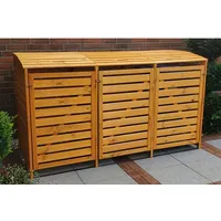 Promadino Mülltonnenbox Vario III 92 x 219 x 122