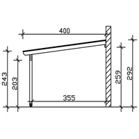 SKANHOLZ Ancona 648 x 400 cm natur