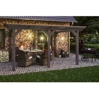 SKANHOLZ Siena 434 x 350 cm Leimholz schiefergrau