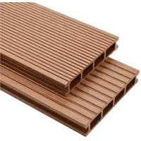 VidaXL WPC Terrassendielen mit Zubehör 25 m2 4 m