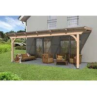SKANHOLZ Skan Holz Terrassenüberdachung Ravenna 648 cm x 350