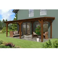 SKANHOLZ Siena 648 x 250 cm Leimholz Nussbaum
