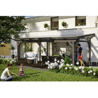 SKANHOLZ Sanremo 648 x 350 cm Fichtenholz schiefergrau