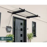 CANOPIA Nancy 2050 94 x 205,5 cm grau/klar