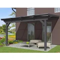 SKANHOLZ Skan Holz Terrassenüberdachung Ancona 434 x 350 cm