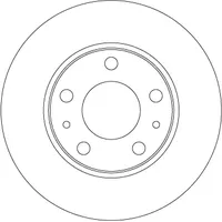 TRW Bremsscheibe DF6287