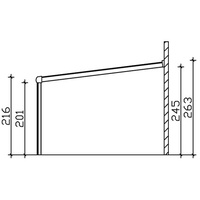SKANHOLZ Monza 541 x 357 cm weiß