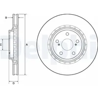 Delphi Bremsscheibe BG4691C