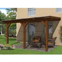SKANHOLZ Skan Holz Terrassenüberdachung Andria 434 x 400 cm