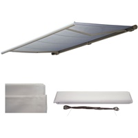 MCW Ersatz-Bezug für Markise H124, Vollkassette Ersatzbezug Sonnenschutz 5x3m