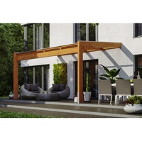 SKANHOLZ Skan Holz Terrassenüberdachung Novara 450 x 259 cm