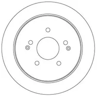 TRW Bremsscheibe DF6901
