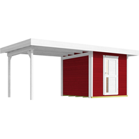 Weka Designhaus 172 B 5,3 x 3,01 m schwedenrot