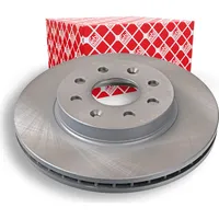 FEBI Bilstein Bremsscheibe Vorderachse innenbelüftet, beschichtet