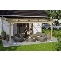 SKANHOLZ Skan Holz Terrassenüberdachung Ancona 541 x 350 cm,