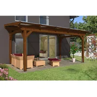 SKANHOLZ Sanremo 541 x 400 cm Leimholz Nussbaum