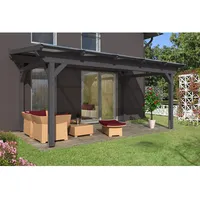 SKANHOLZ Sanremo 541 x 250 cm Fichtenholz schiefergrau
