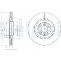 Delphi Bremsscheibe BG9003