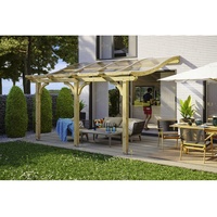 SKANHOLZ Skan Holz Terrassenüberdachung Venezia 434 cm, Leimholz, natur