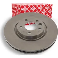 FEBI Bilstein Bremsscheibe Vorderachse innenbelüftet, beschichtet, hochgekohlt