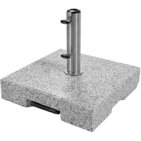 Doppler Schirmständer Granit 70 kg Grau
