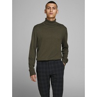 JACK & JONES Emil Knit Rollkragenpullover Olive Night /