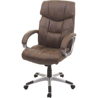 MCW Bürostuhl MCW-A71, Chefsessel Drehstuhl Schreibtischstuhl, Stoff/Textil, MVG Wildleder-Optik