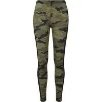 URBAN CLASSICS Leggings in woodcamo/blk - Gr.: L