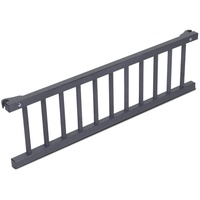 Babybay Verschlussgitter Original Holz Grau