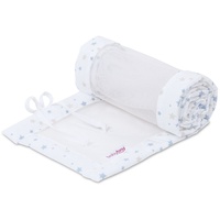 Babybay Nestchen Mesh-Piqué Maxi, Boxspring und Comfort weiß Sternemix