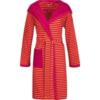 Esprit Bademantel Striped Hoody raspberry XL