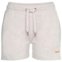 Bench. loungewear Relaxshorts Damen beige-meliert Gr.36/38