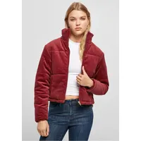 URBAN CLASSICS Corduroy Puffer Jacket - Bordeaux - M