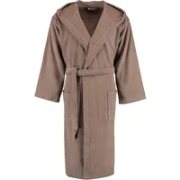 Rhomtuft Bademantel Baronesse taupe S