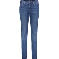 MAC Dream Jeans Straight in Mid Blue Authentic Wash-D40