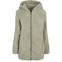 URBAN CLASSICS Sherpa Jacke Soft Salvia XS