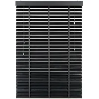 MY HOME Jalousie MY HOME "Alexia", schwarz Holz,