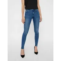 Vero Moda Tanya Normal Waist Skinny Jeans Medium Blue