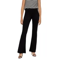 Vero Moda Kamma Mr Flared Jersey Hosen Black XS