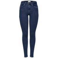 Only Power Mid Push Up Skinny Fit Jeans dark