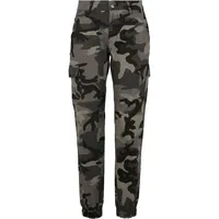 URBAN CLASSICS Waist Cargohose Black 28
