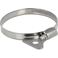DeLock Schlauchschelle mit Flügelmutter 50-70 mm 10 Stück Metall