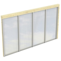 SKANHOLZ Seitenwand 355 x 200 cm natur