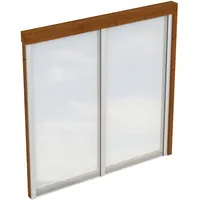 SKANHOLZ Skan Holz Seitenwand m. Polycarbonatplatten 205 x 200