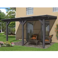 SKANHOLZ Skan Holz Terrassenüberdachung Andria 434 x 400 cm