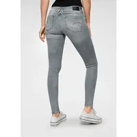 G-Star Lynn Mid Waist Skinny Jeans Faded Industrial Grey