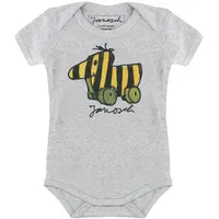 LOGOSHIRT Body Janosch - Tigerente mit lizenziertem Print grau