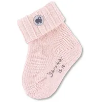 Sterntaler Baby-Söckchen Wolle zartrosa, 15/16