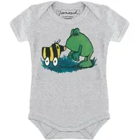 LOGOSHIRT Body Janosch - Tigerente & Kastenfrosch, mit lizenziertem