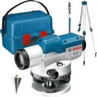 Bosch Optisches Nivelliergerät GOL 32 D mit Baustativ BT